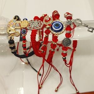 Good Luck Charm Bracelet Set of 6